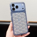 ゴヤール ミュウミュウ グッチアイフォン18pro max 18pro  18 ケース ミュウミュウ グッチ ブルー ラメ Iphone18 Plus 17Pro Max 16ブランド レディース 人気 アイフォン18pro 17 proカバー