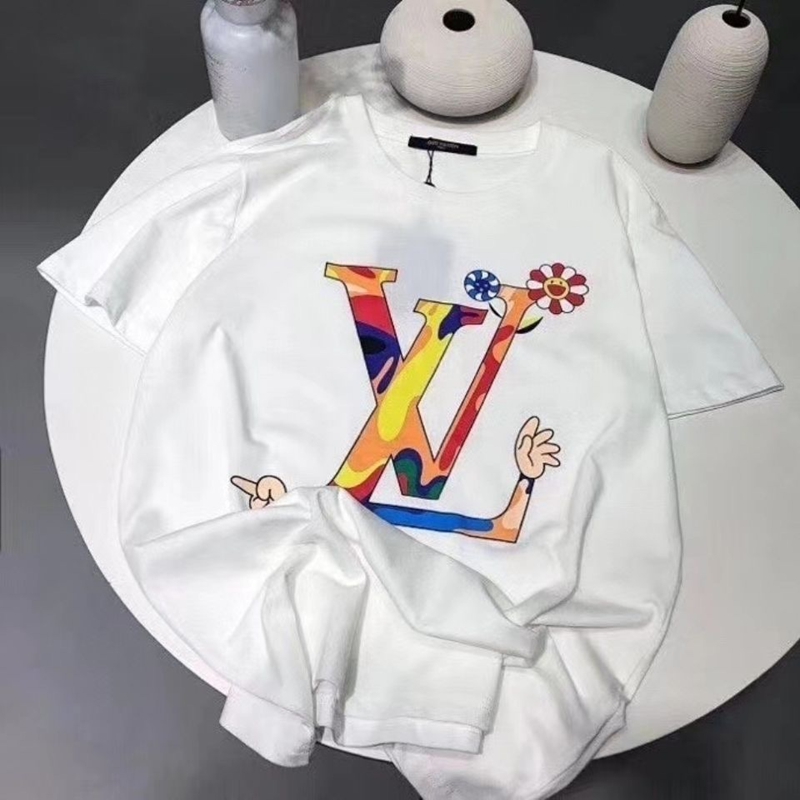 ルイヴィトン親子お揃い可春夏用 T シャツ