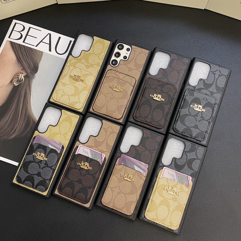コーチsamsung s26ultra/ s26/ s26plusブランドカードケース