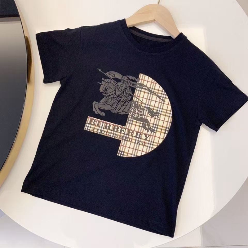 Burberry男の子 女の子半袖Tシャツ 子供服