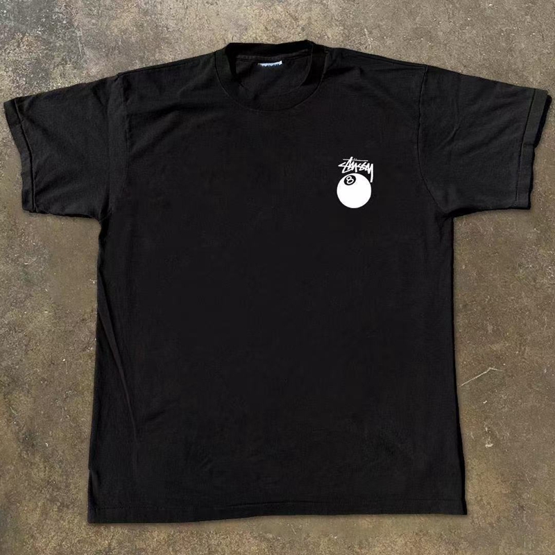  T シャツStussy 8 ボール柄子供用 T シャツトレンド感あふれるデザインで