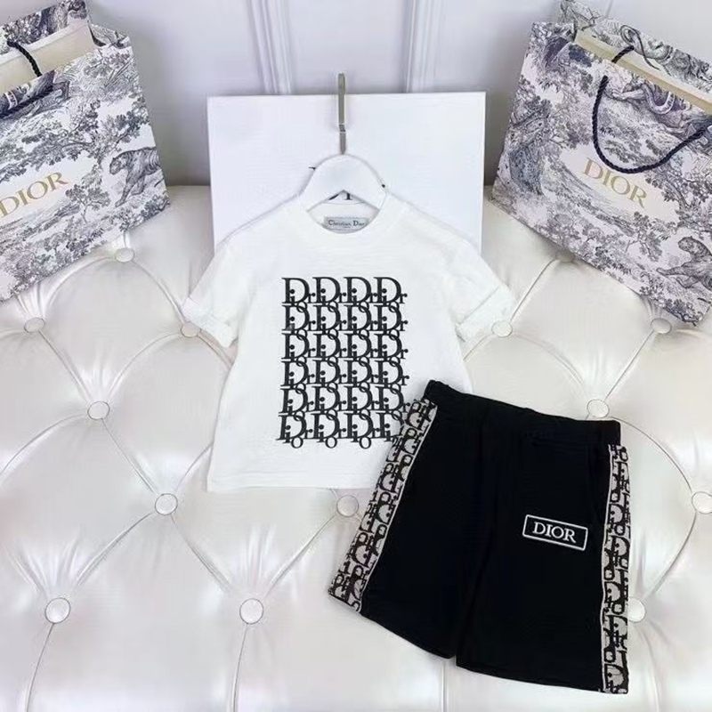 ディオール半袖子供服男女兼用DIOR 子供服セット t シャツ