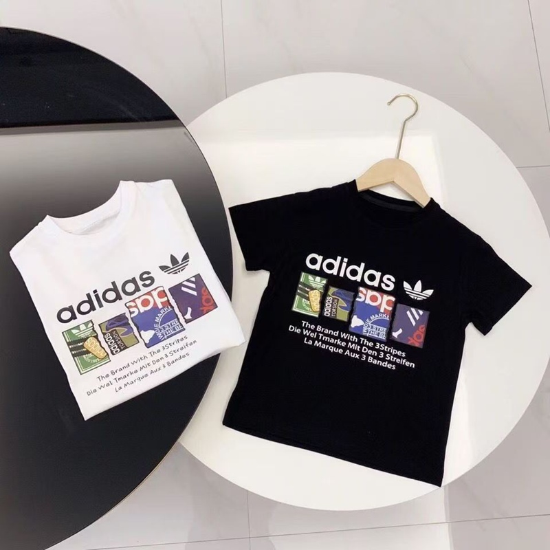 アディダスadidas 夏の子供服T シャツハイブランド韓国風