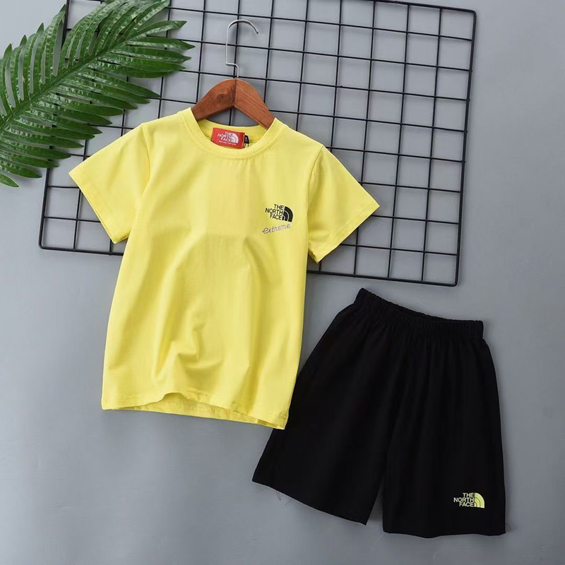 ザノースフェイス キッズ tシャツ夏の潮流The North Face 子供服男女兼用 