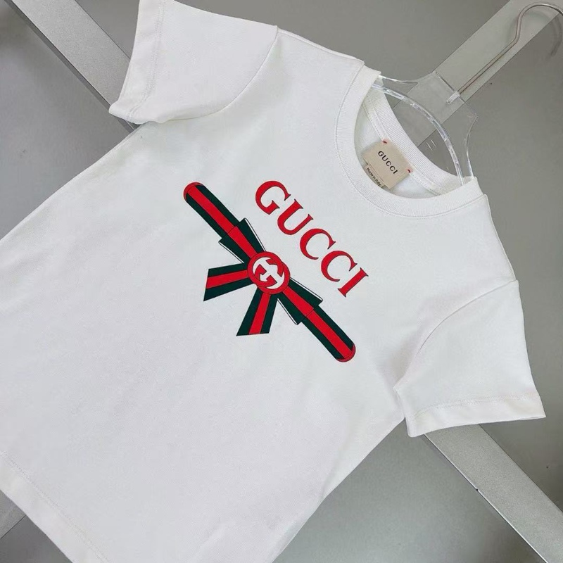 グッチボーイズ ガールズ ユニセックスジュニア こども服Tシャツ