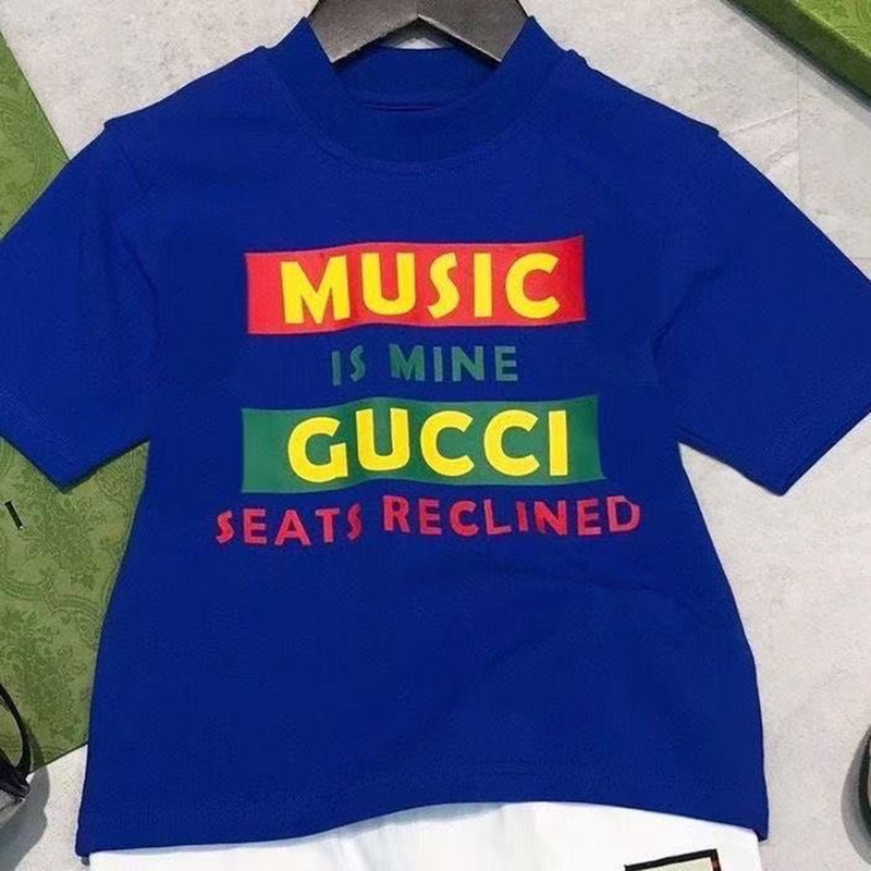 GUCCI子供用 T シャツ夏ファッション