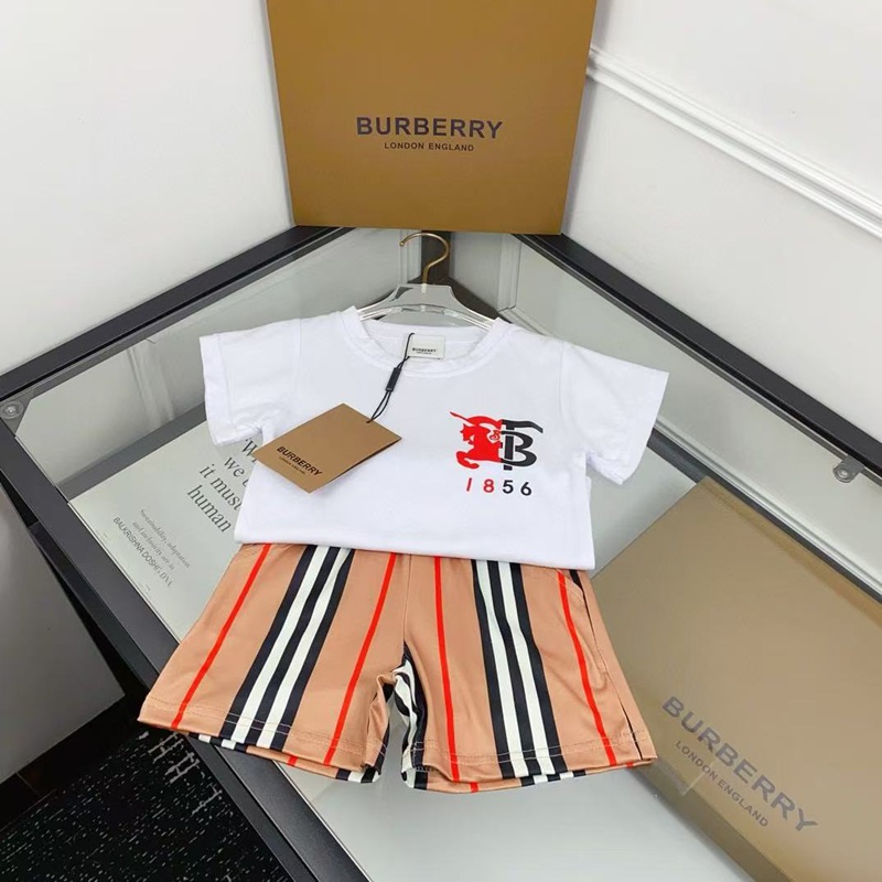 Burberry子供服バーバリーキッズ tシャツハイブランド半袖 