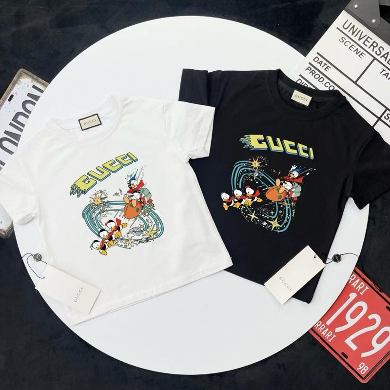 半袖 Tシャツキッズ 激安 GUCCIブランド子ども服パロディ夏
