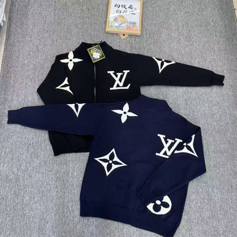 ルイヴィトン大人服LV 風ニットカーディガン カップル用