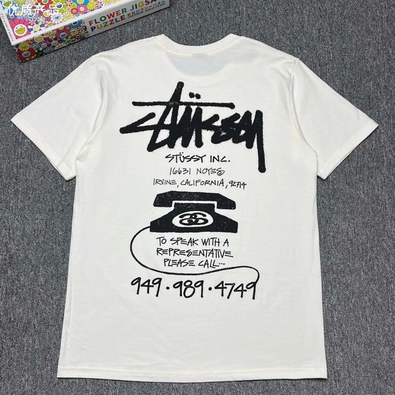 Stussyステューシー子供服短袖tシャツ流行り