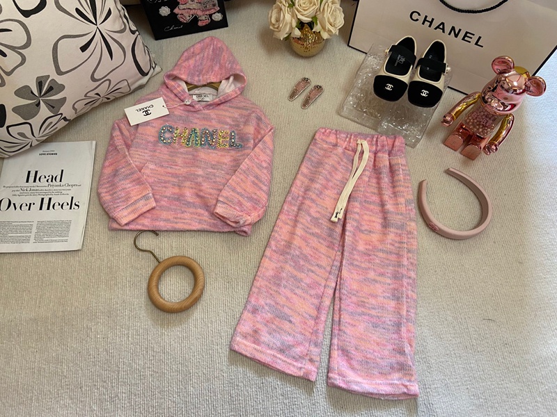 chanel キッズ 2 点セット春秋着女の子