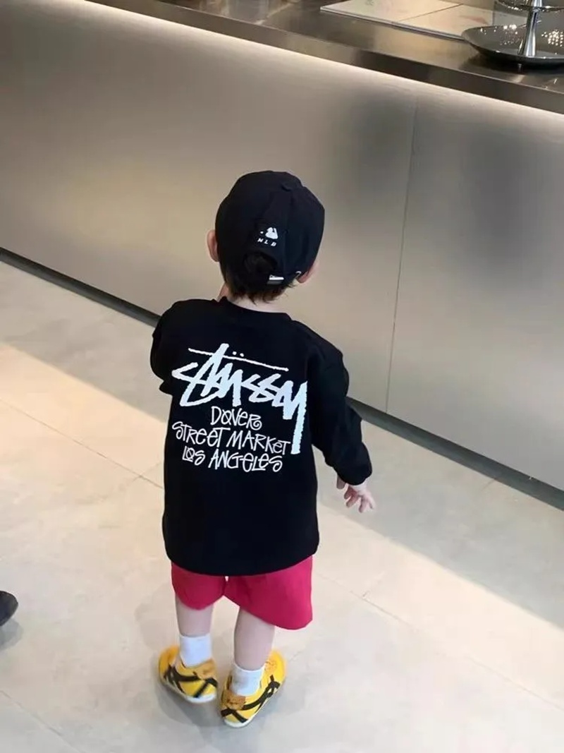 ステューシーキッズ tシャツ子供服ハイブランド韓国風