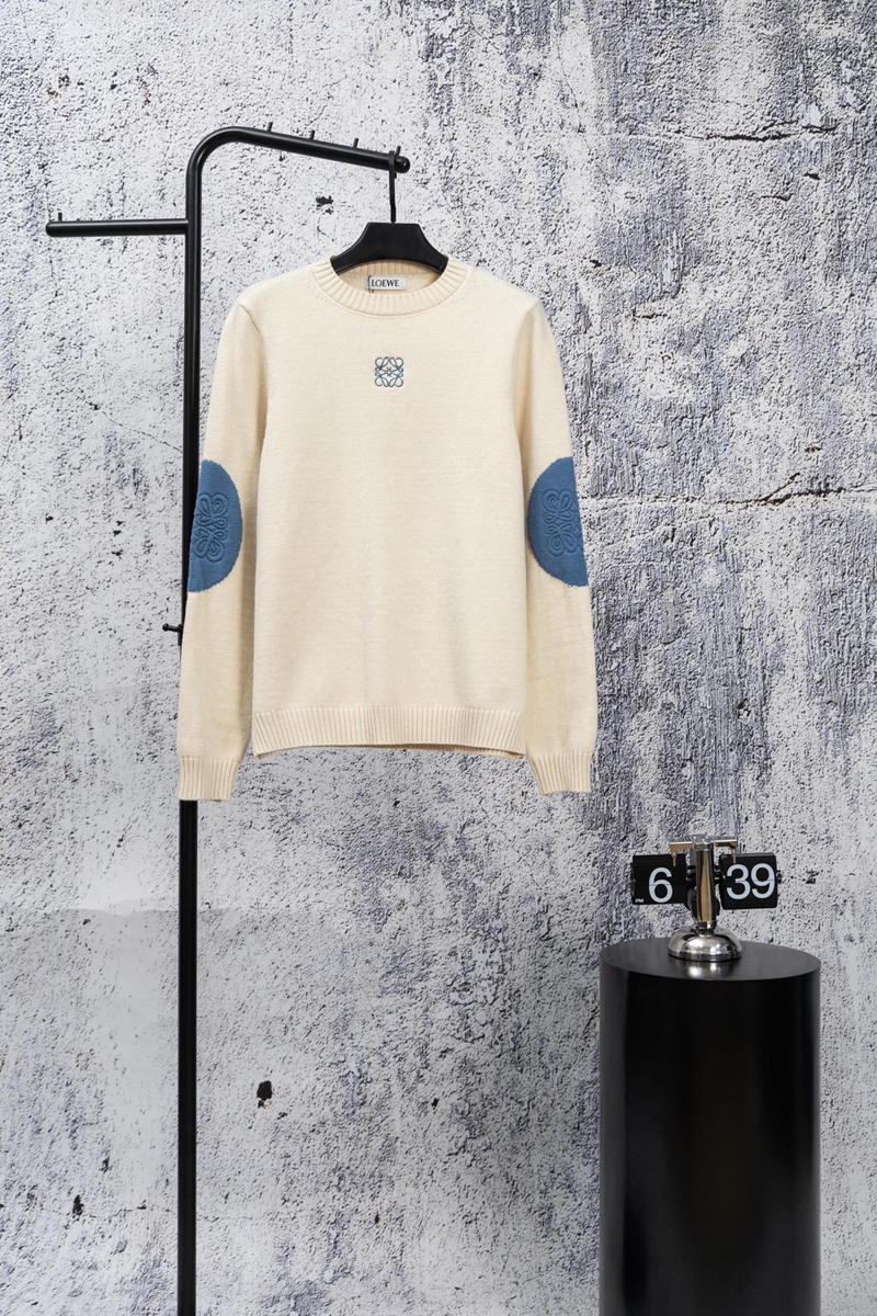 ロエベ服 LOEWE 風ニットセーター激安ブランド百搭秋冬