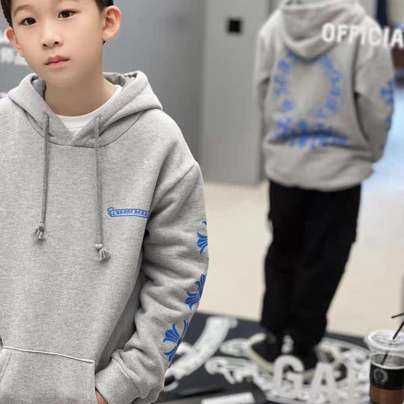 クロムハーツキッズパーカー子供服男の子 女の子