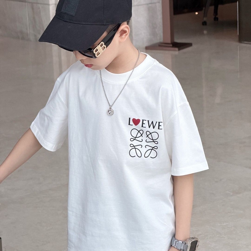 ロエベブランド人気Tシャツ 韓国風親子tシャツ