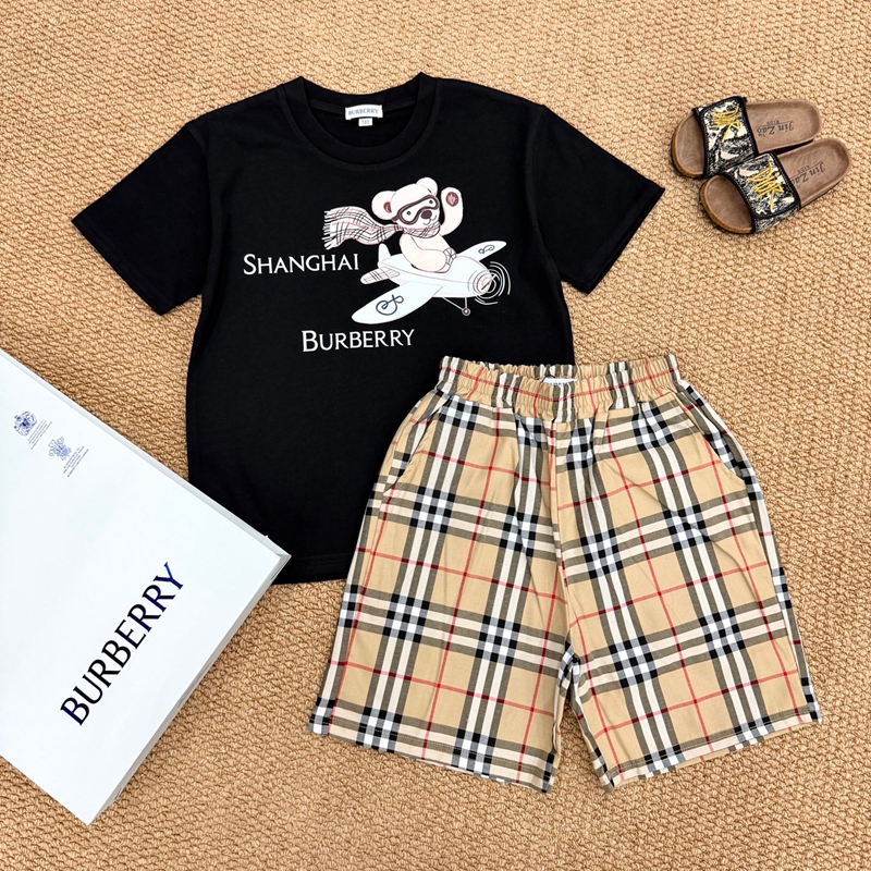 激安バーバリー Burberry キッズセットア