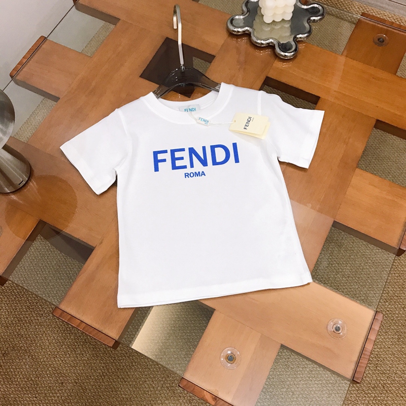 フェンディ fendi 半袖 Tシャツキッズ 親子コーデ 