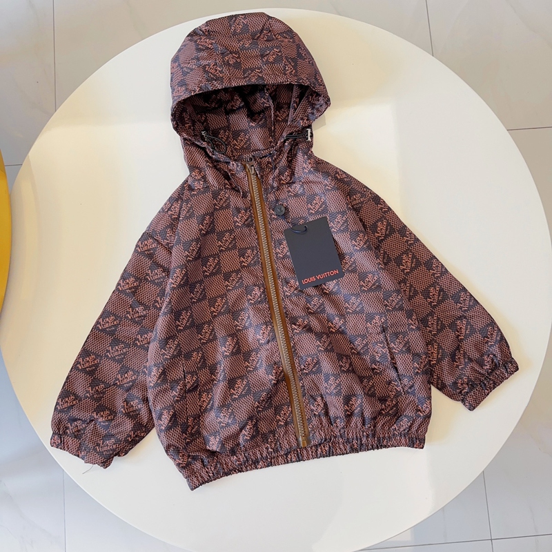 ルイヴィトンLV子供服チェック柄総柄キッズ