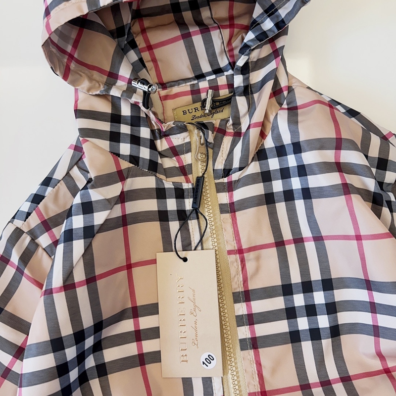 Burberry子供服リーキッズ上品チェッ