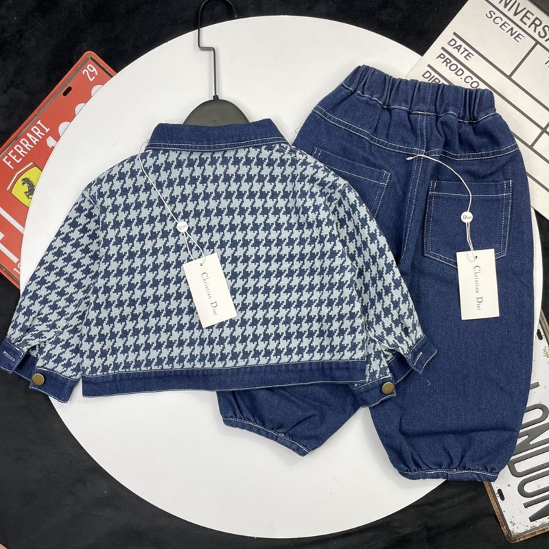 Dior子供服セット男女兼用キッズデニム 2 点セット 