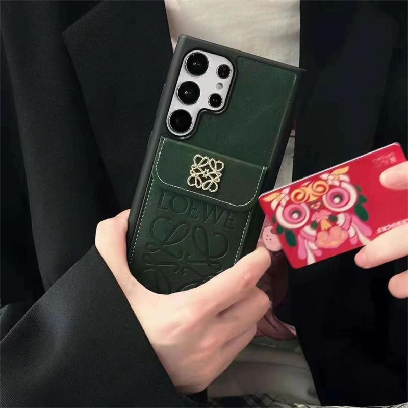 ロエベギャラクシーs26 s26plus s26ultra携帯ケースカード収納