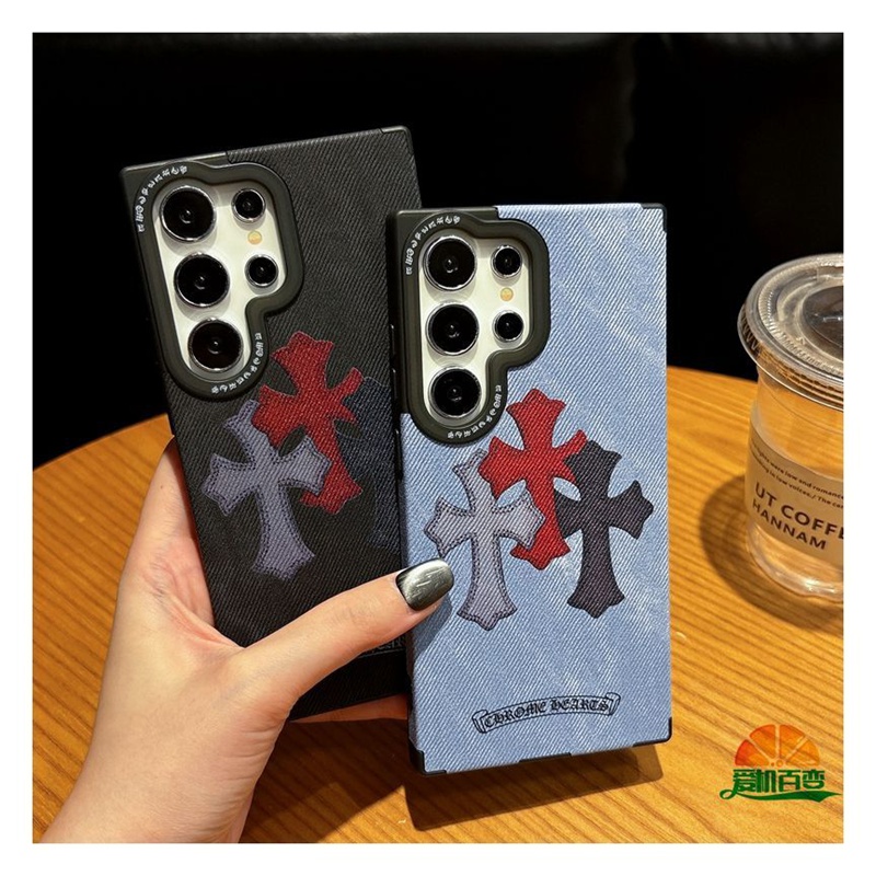 クロムハーツ ギャラクシーs26 s25 s24 s23 ultra携帯ケースハイブランド流行り