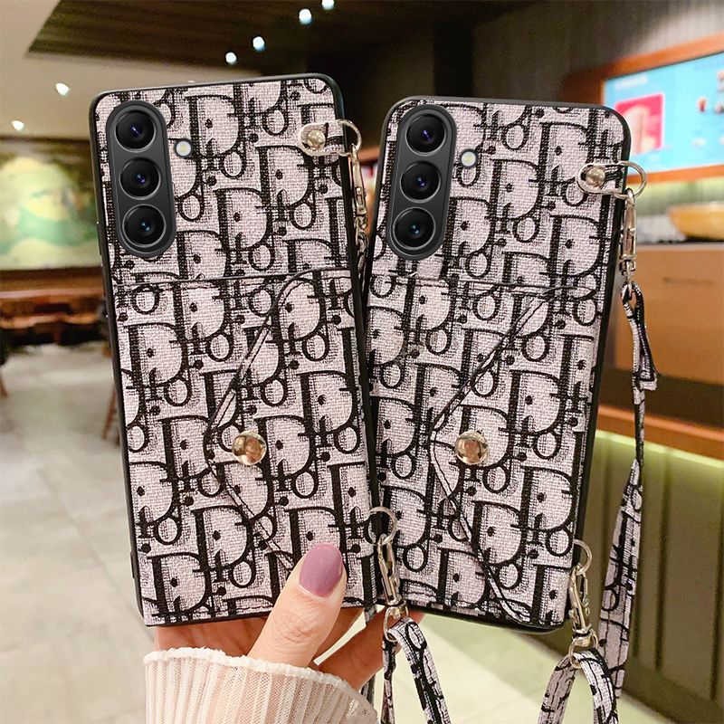 ディオールサムソン galaxy s26 ultra s26 plus s25ケース 肩掛け