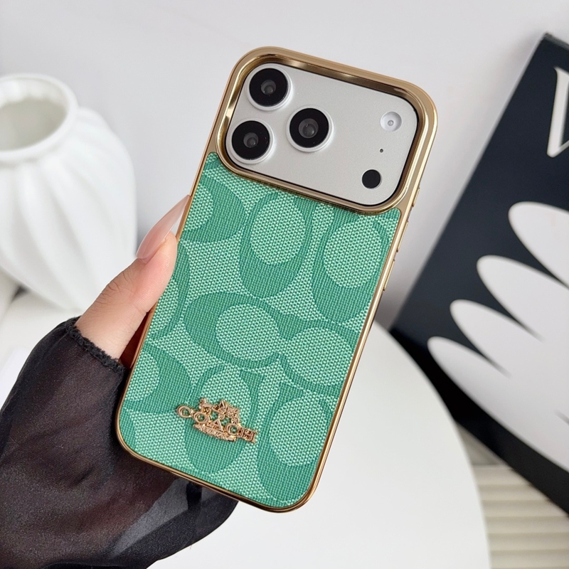 coach大人気 iPhone duo 17 18 18 plus 17ケースコーチ