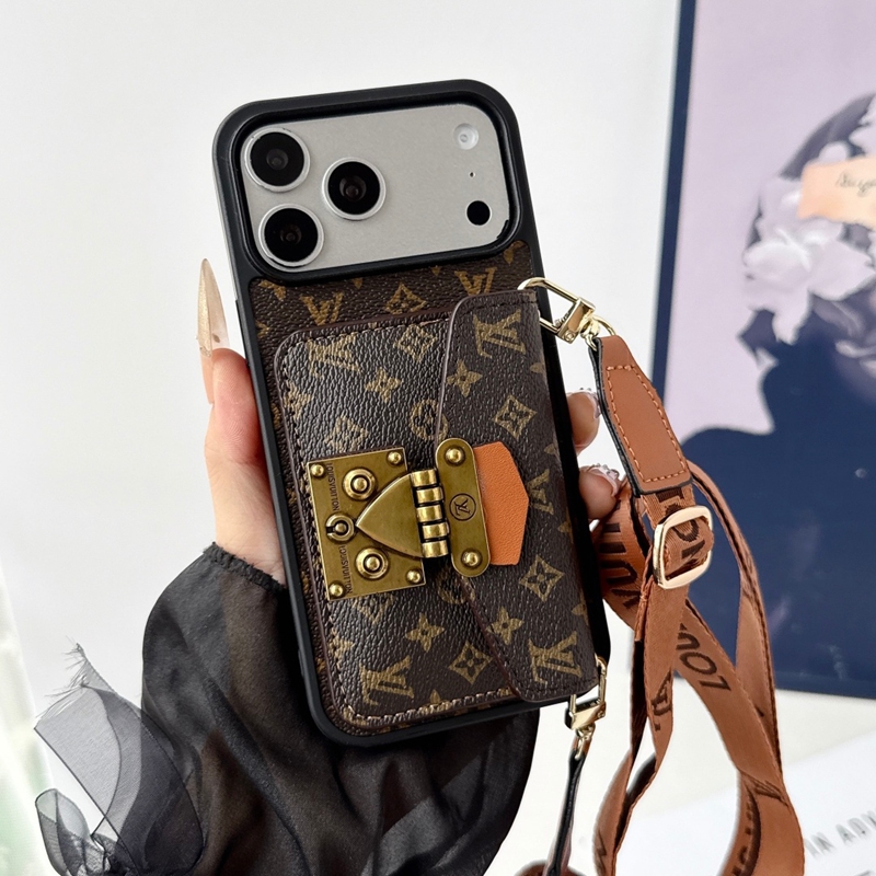 人気LV/Gucci iphone18pro/18promax 17 16モノグラム柄 お財布