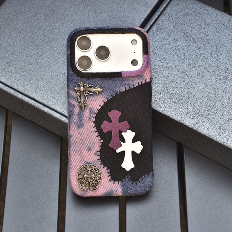 新作クロムハーツ Iphone18pro max 18plus 17携帯ケース
