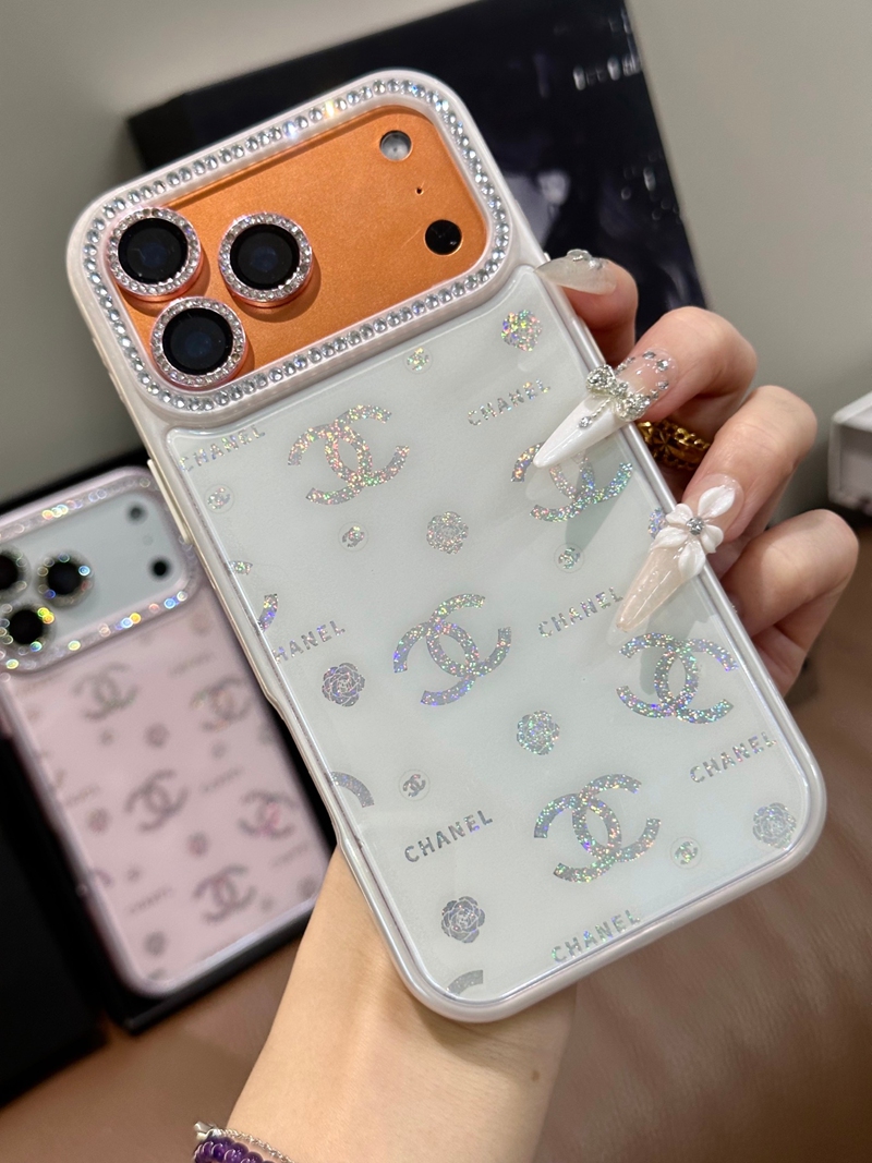 アイフォン18plus 18duo 17pro max ケース シャネルCHANEL女子