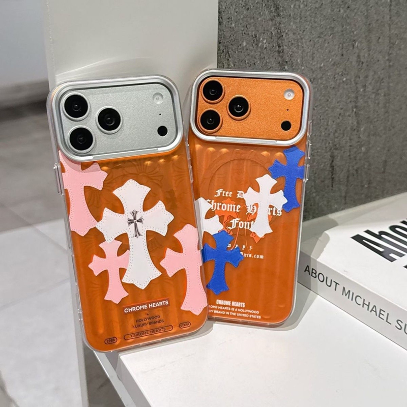 クロムハーツ Chrome Hearts Iphone18pro max18 17 16 15 Pro Max ブランドスマホケース