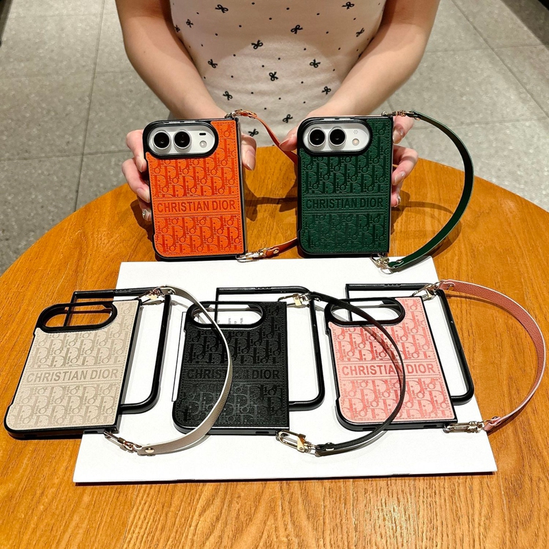 ディオール Dior iphone Duoケース可愛い女子 斜め掛け