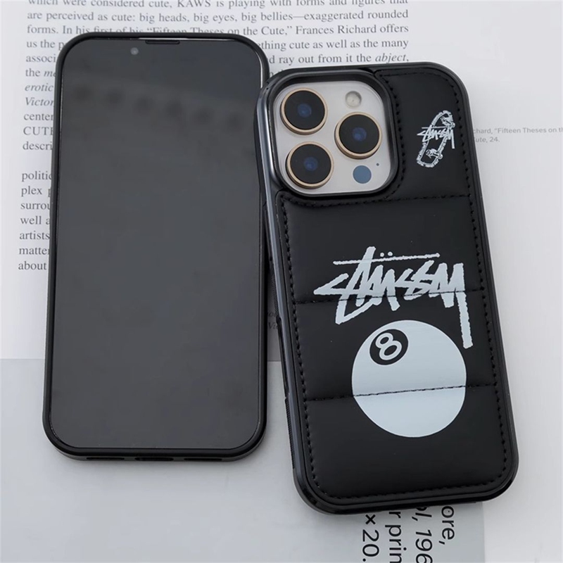 Stussy Iphone air 17e 16 15 12 13 Pro Max 14 ブランドステューシー スマホケースIphone18 17 16 15 ケース